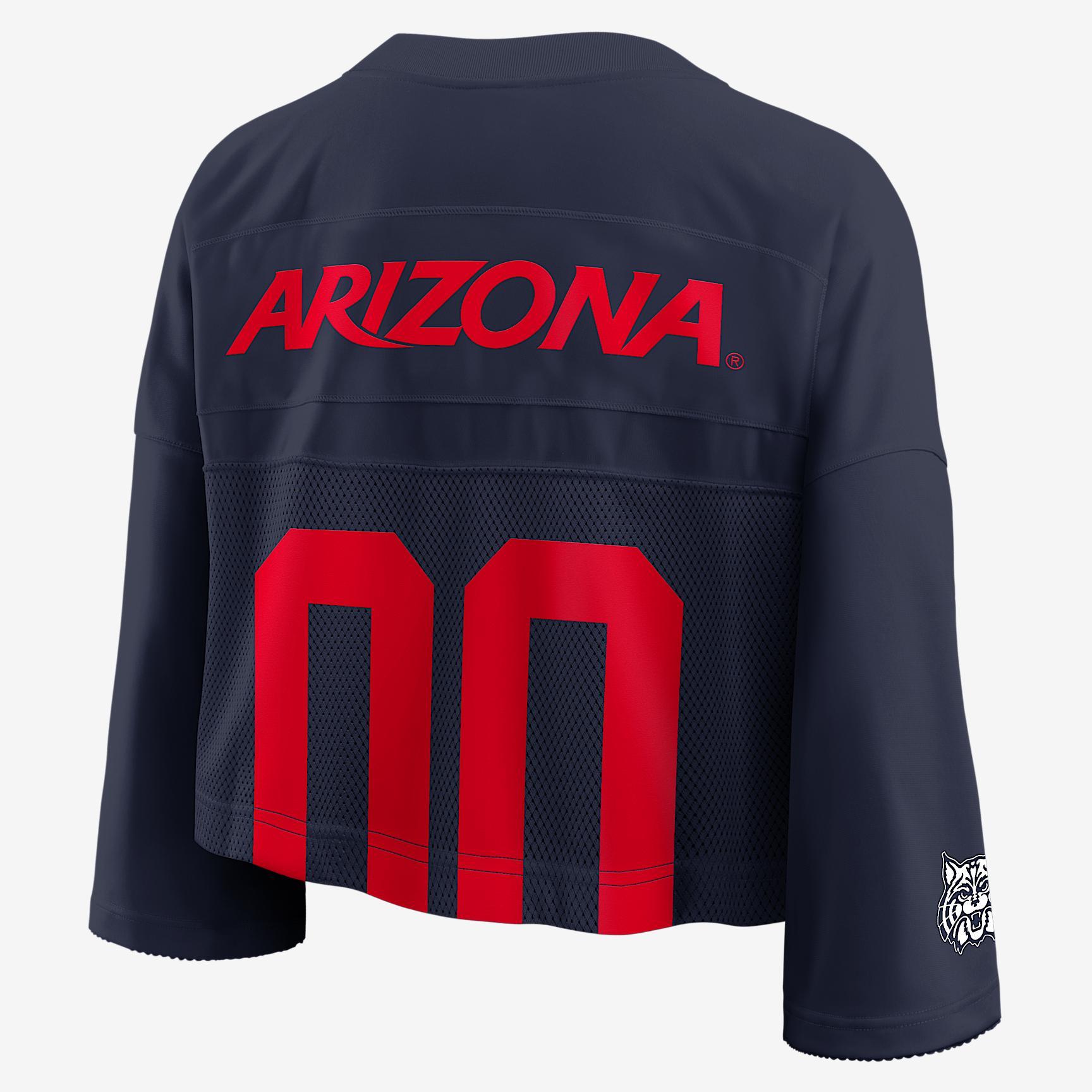 Arizona Jersey Nike Women's Dri-FIT College Cropped Top Product Image