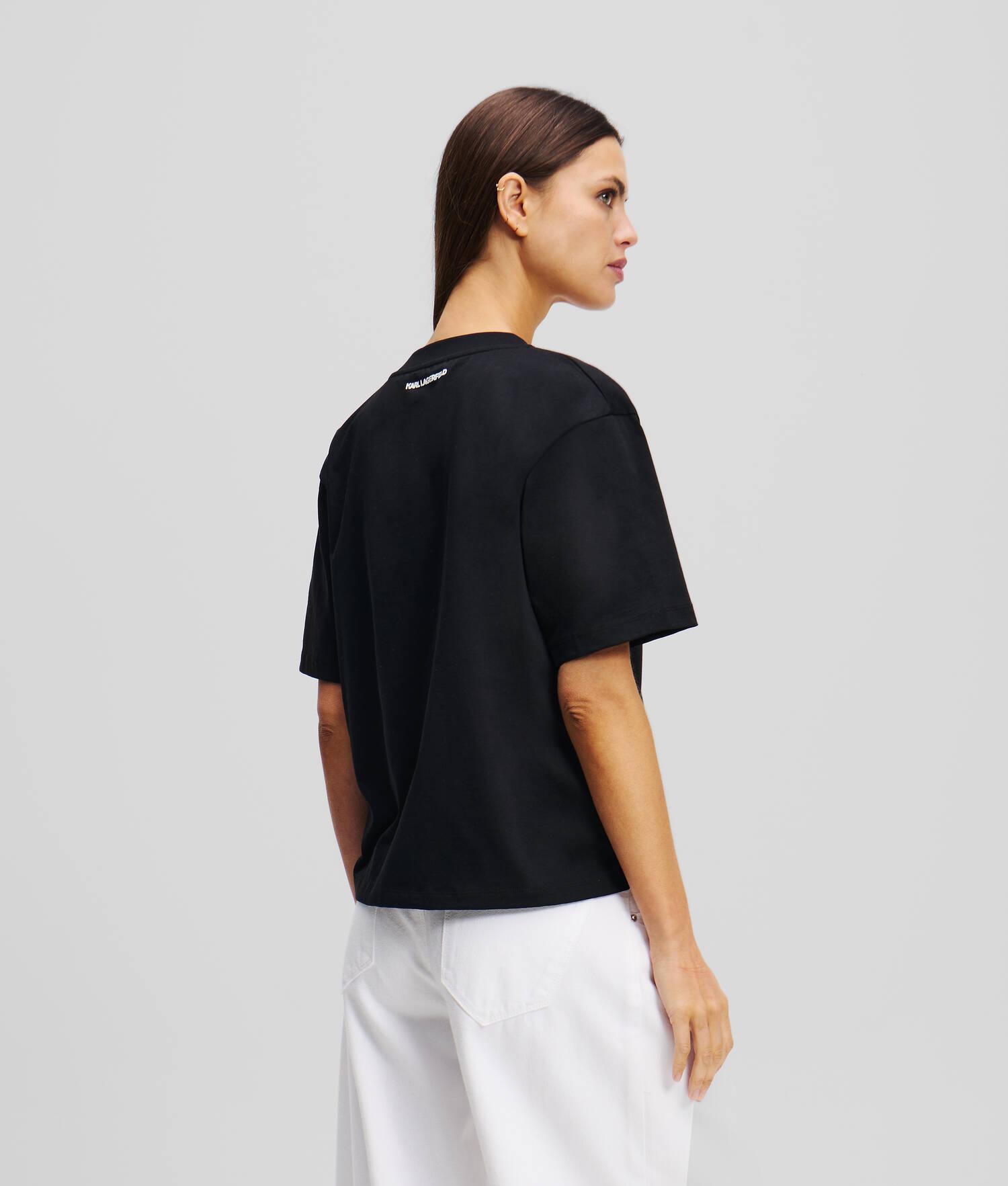 KARL SIGNATURE V-NECK T-SHIRT Product Image