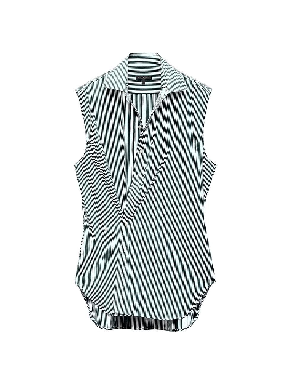 Womens Indiana Pinstripe Sleeveless Tee Product Image