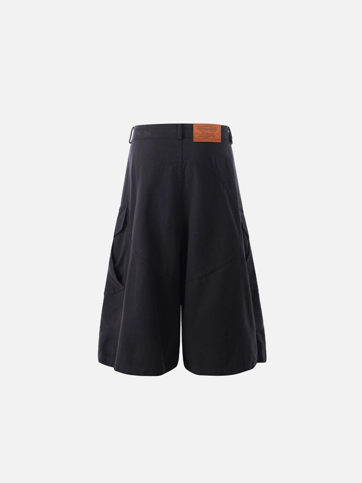 Aelfric Eden Wrinkle Big Pocket Baggy Longline Shorts Product Image