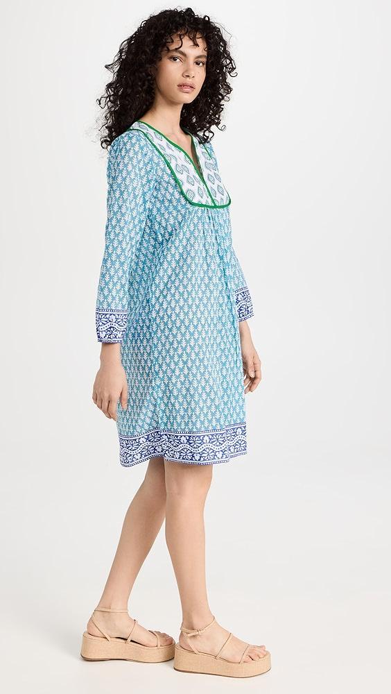 SZ Blockprints Jaipur Dress in Cornflower Blue | Shopbop Product Image