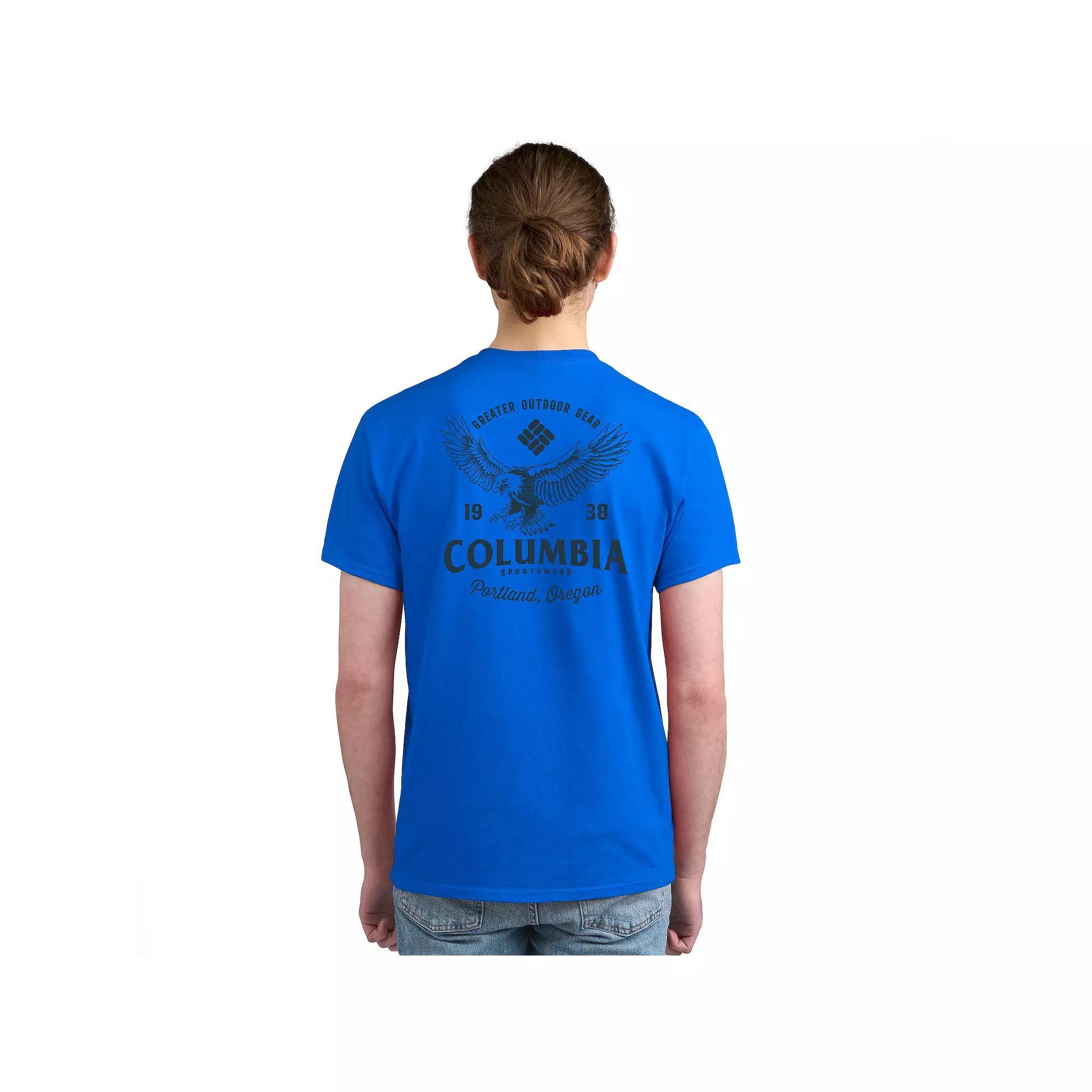 Mens Columbia PFG Short Sleeve Graphic Tee Product Image