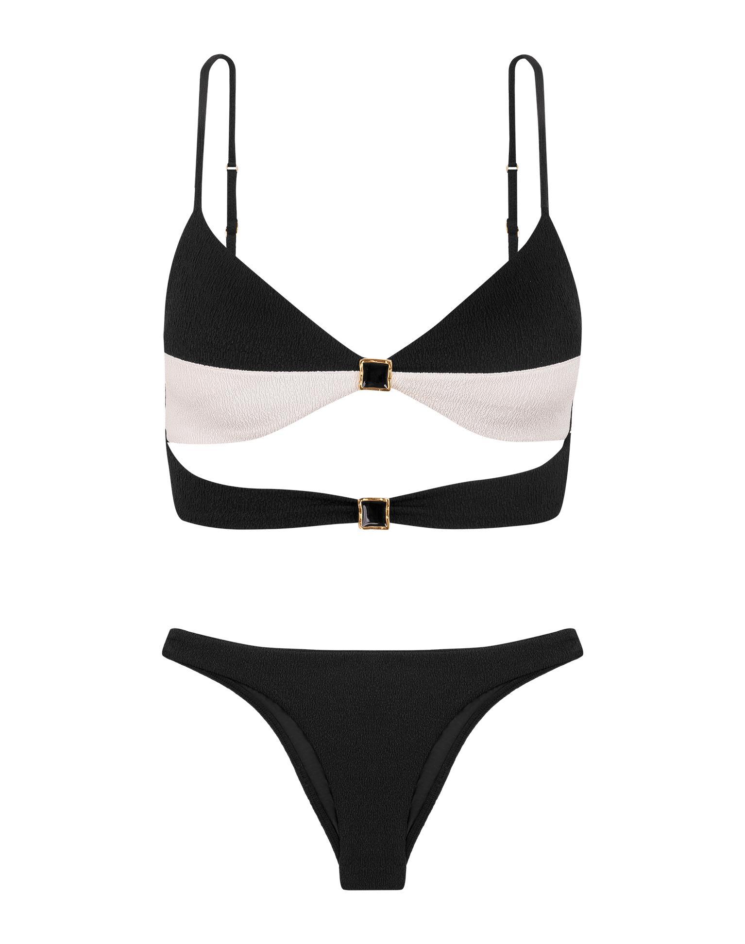 Firenze Blake Bandeau Top - Black Product Image