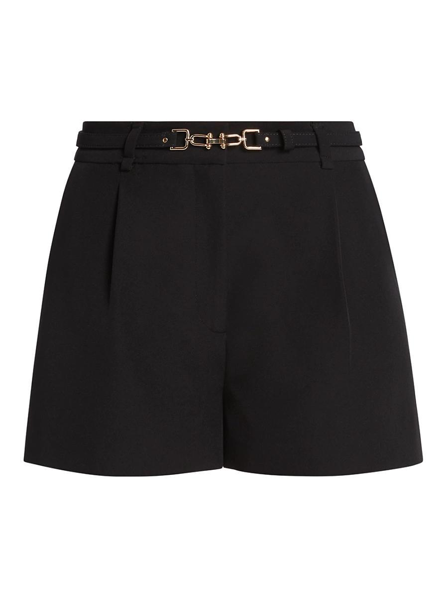 Womens Glenn Metal Belted Shorts Product Image