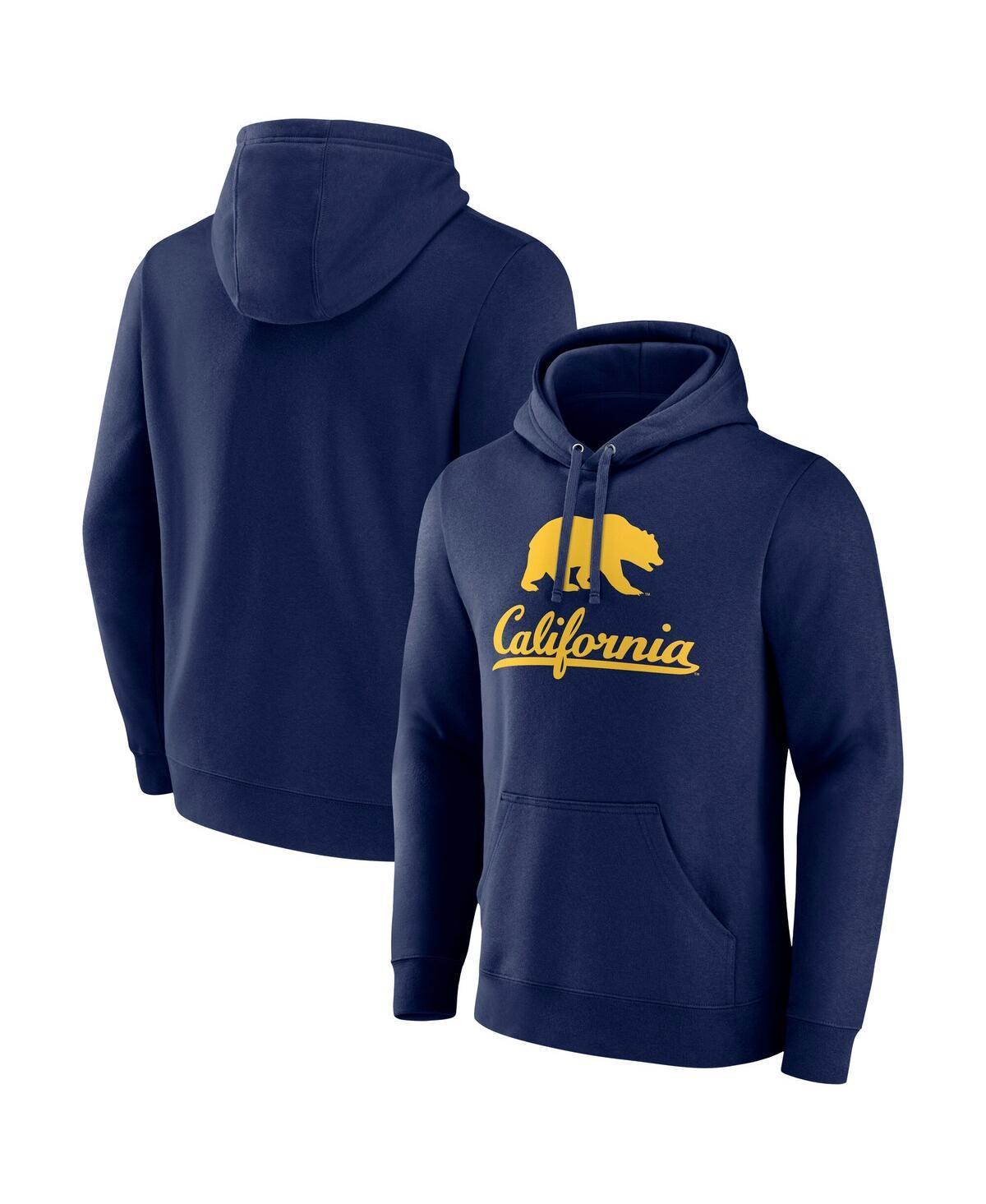 Men's Fanatics  Navy Cal Bears Team Lockup Pullover Hoodie, Size: 2XL, Blue Product Image