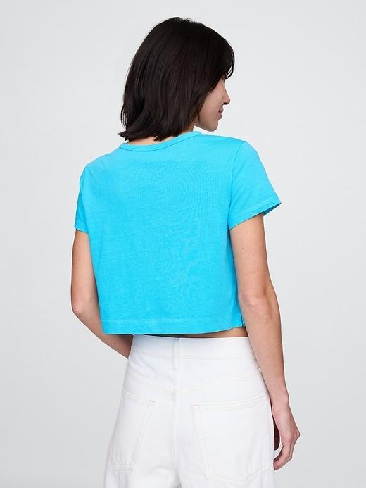 Organic Cotton VintageSoft Cropped T-Shirt Product Image