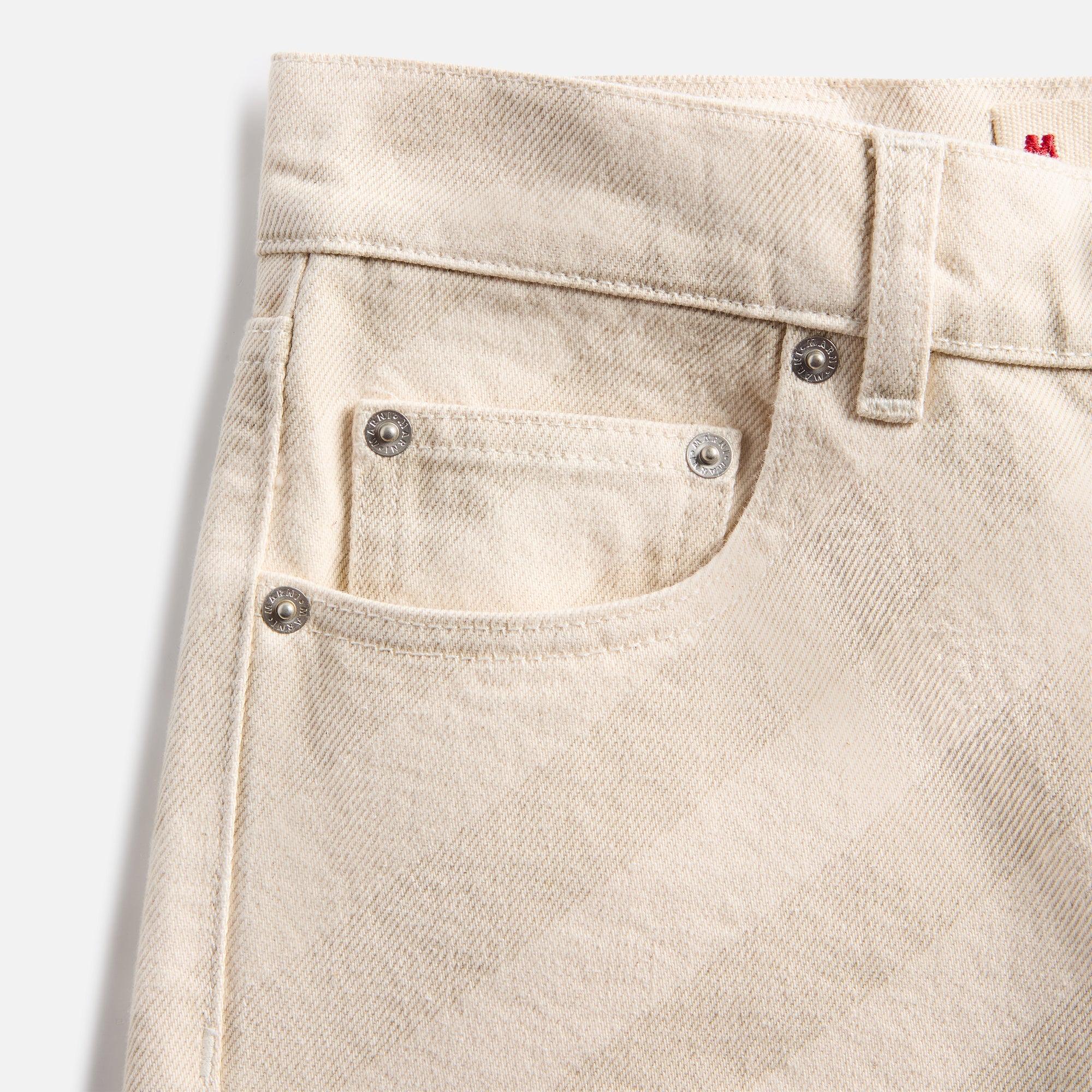 Marni Trousers - Bone Female Product Image