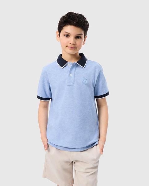 KIDS RIVIERA PIQUE POLO SHIRT - B0K640C200 Product Image