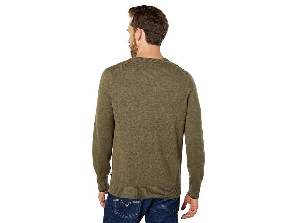 Nautica Sustainably Crafted Textured Henley (Hillside Heather) Men's Clothing Product Image