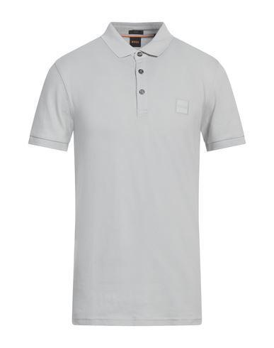 HUGO BOSS Boss Man Polo Shirt Light Grey Size 3xl Cotton, Elastane Product Image