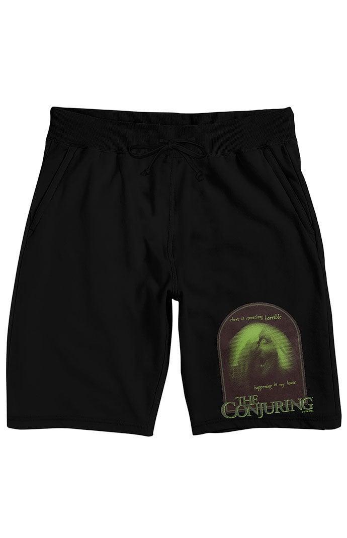 Men's The Conjuring Pajama Shorts, Size: Small, Black Product Image