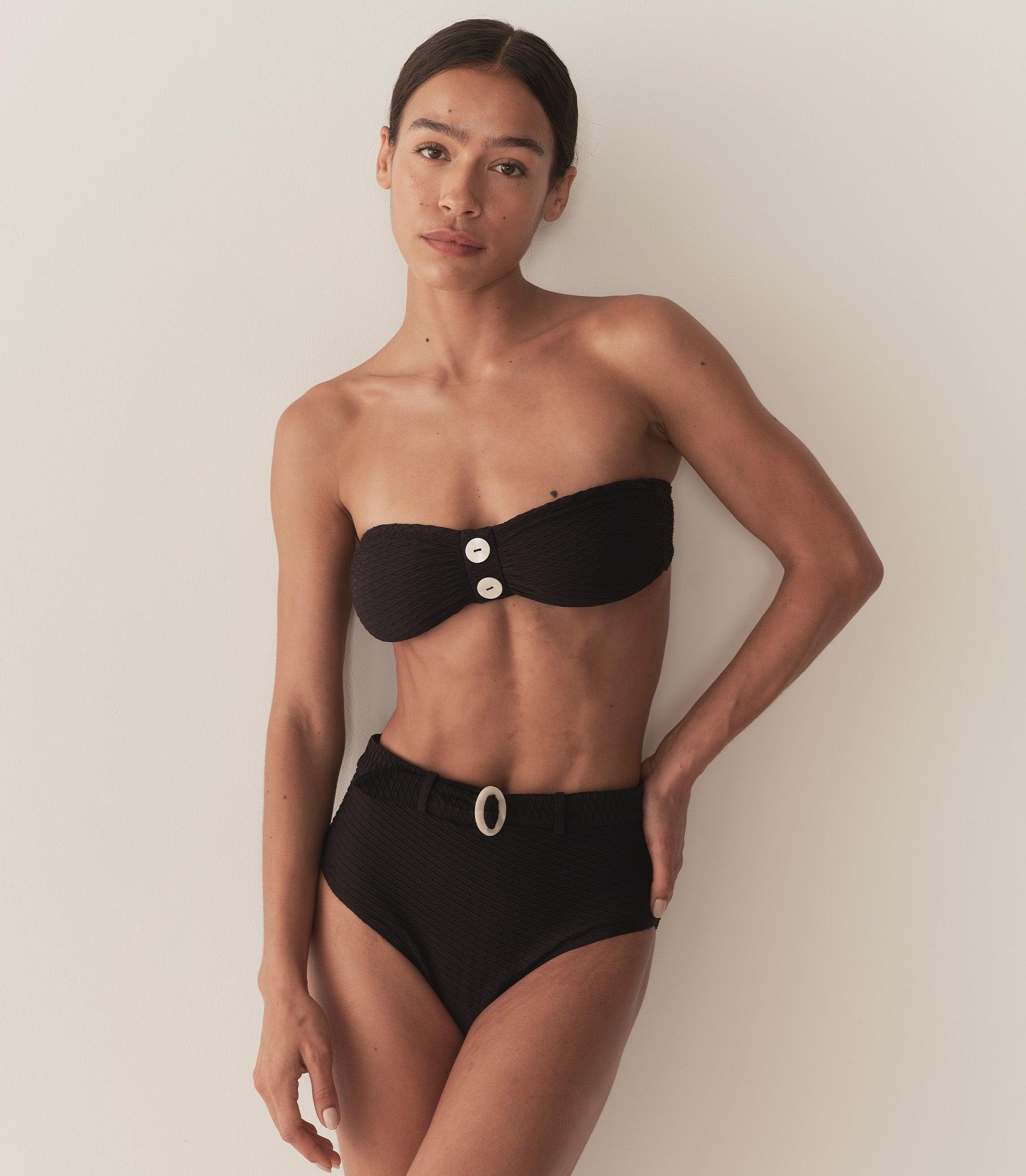 RIVA BIKINI TOP -- NERO Product Image