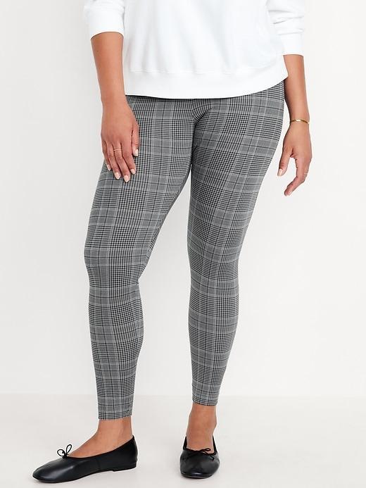 High-Waisted Jersey Leggings Product Image