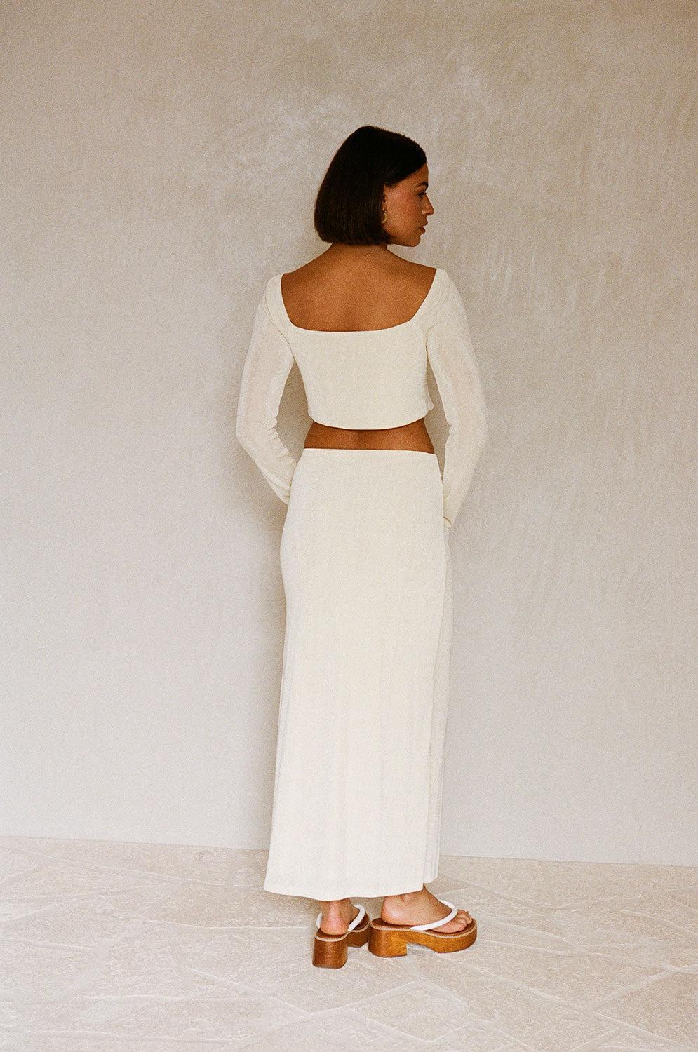 Marcelle Top - Cream Product Image