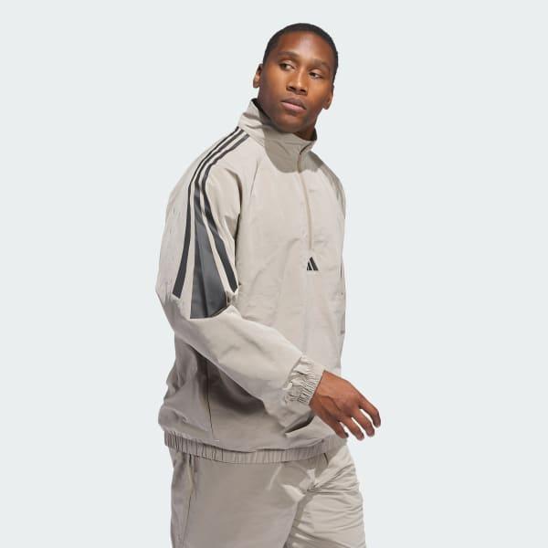 adidas Basketball Woven Half-Zip Sweater (Gender Neutral) Product Image