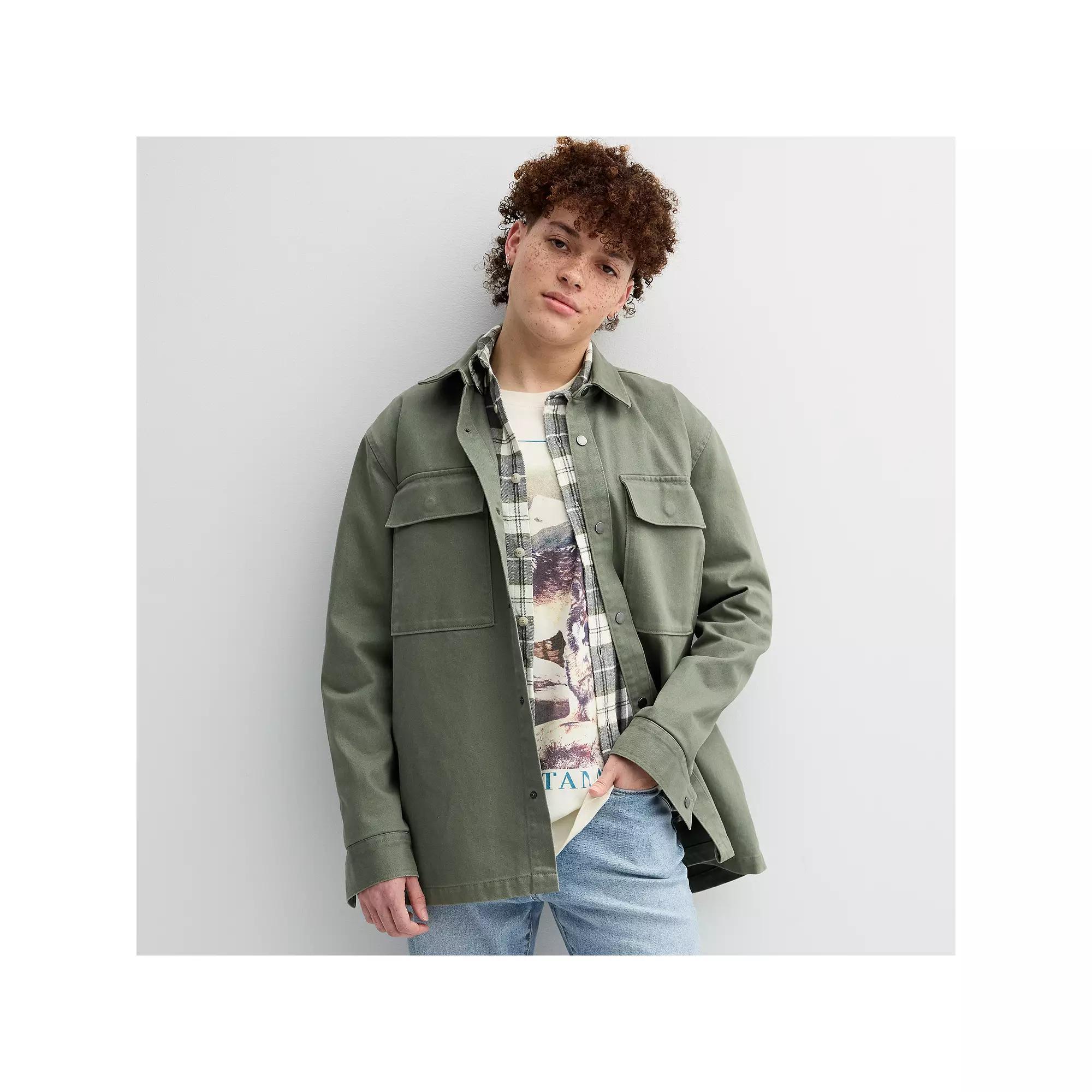 Men's Trinity Coast Shirt Jacket, Size: XXL, Green Product Image