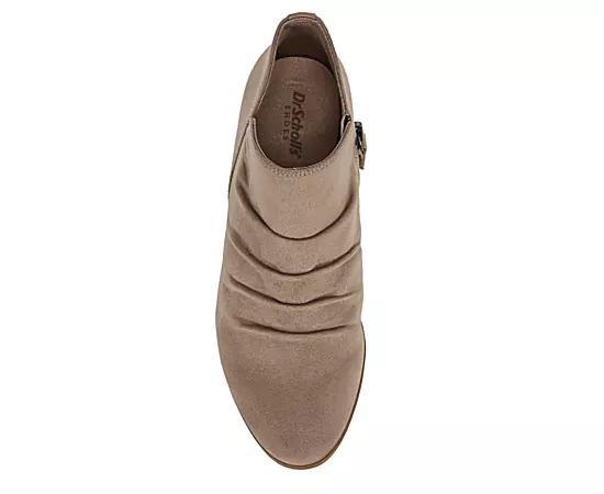 Dr. Scholl's Rae Women's Ankle Boots, Size: 6, Brown Taupe Microfiber Product Image
