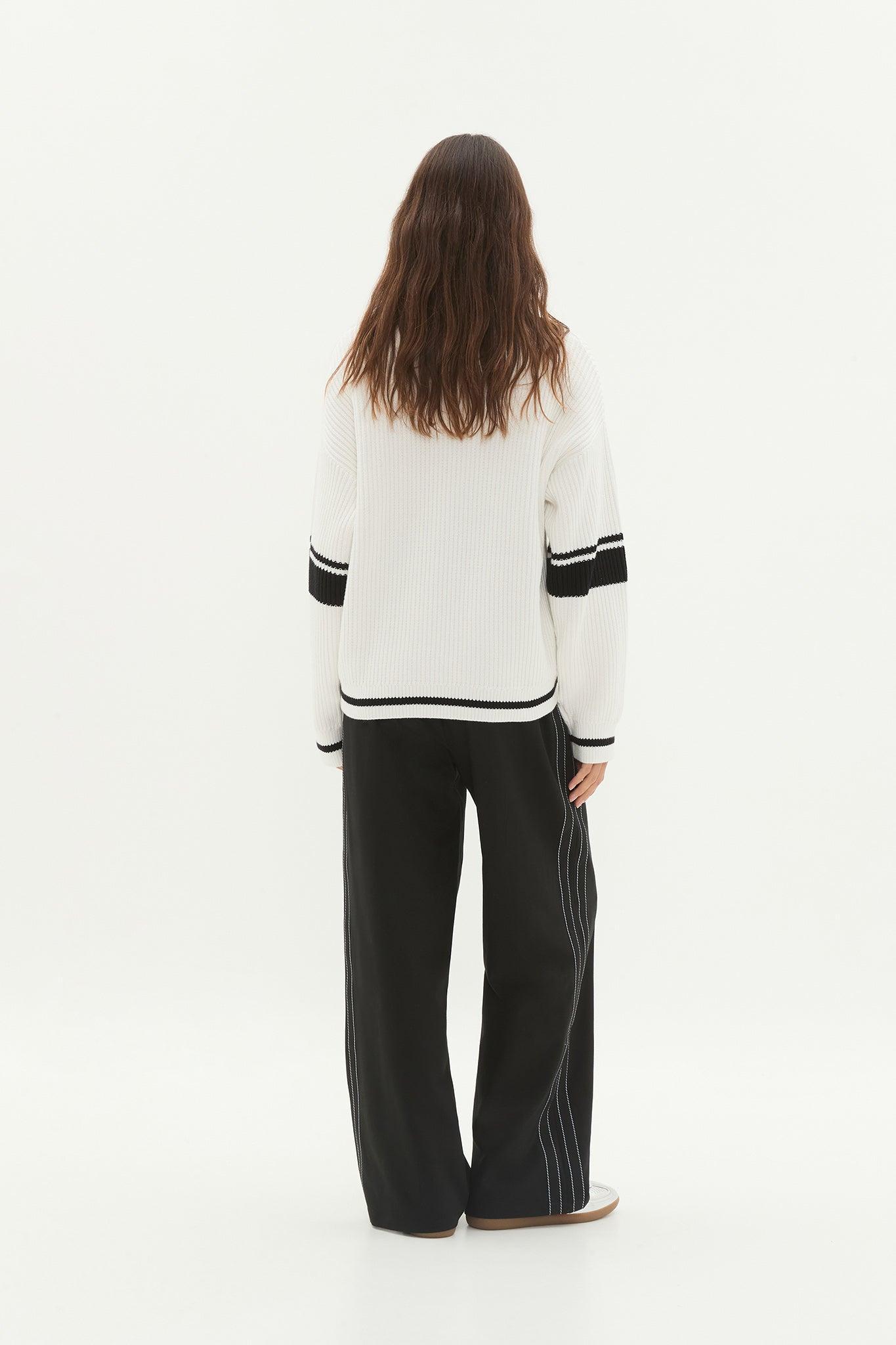 Varsity Logo Rib Knit 401 Product Image