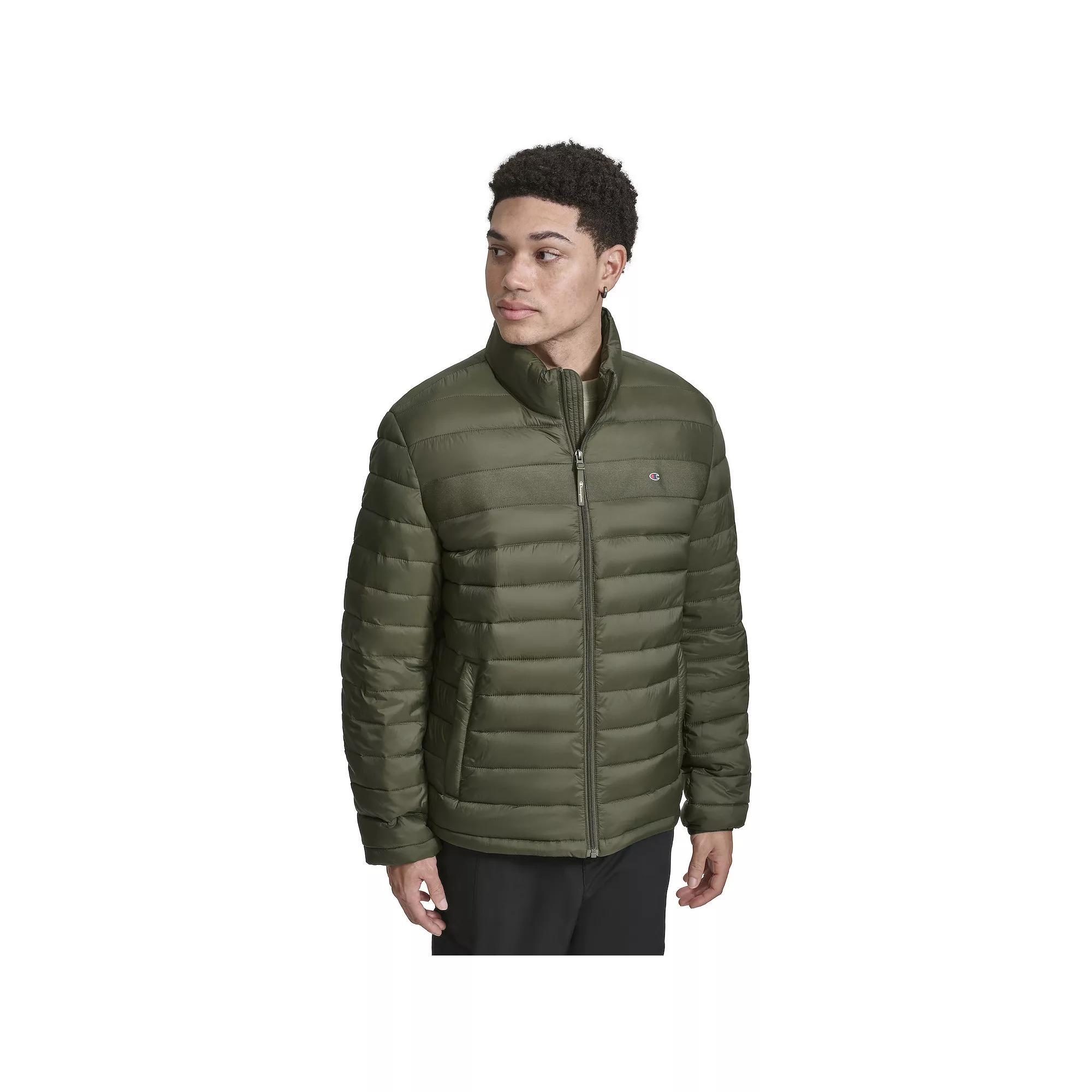 Men's Champion Lightweight Packable Puffer Jacket, Size: XXL, Blue Product Image