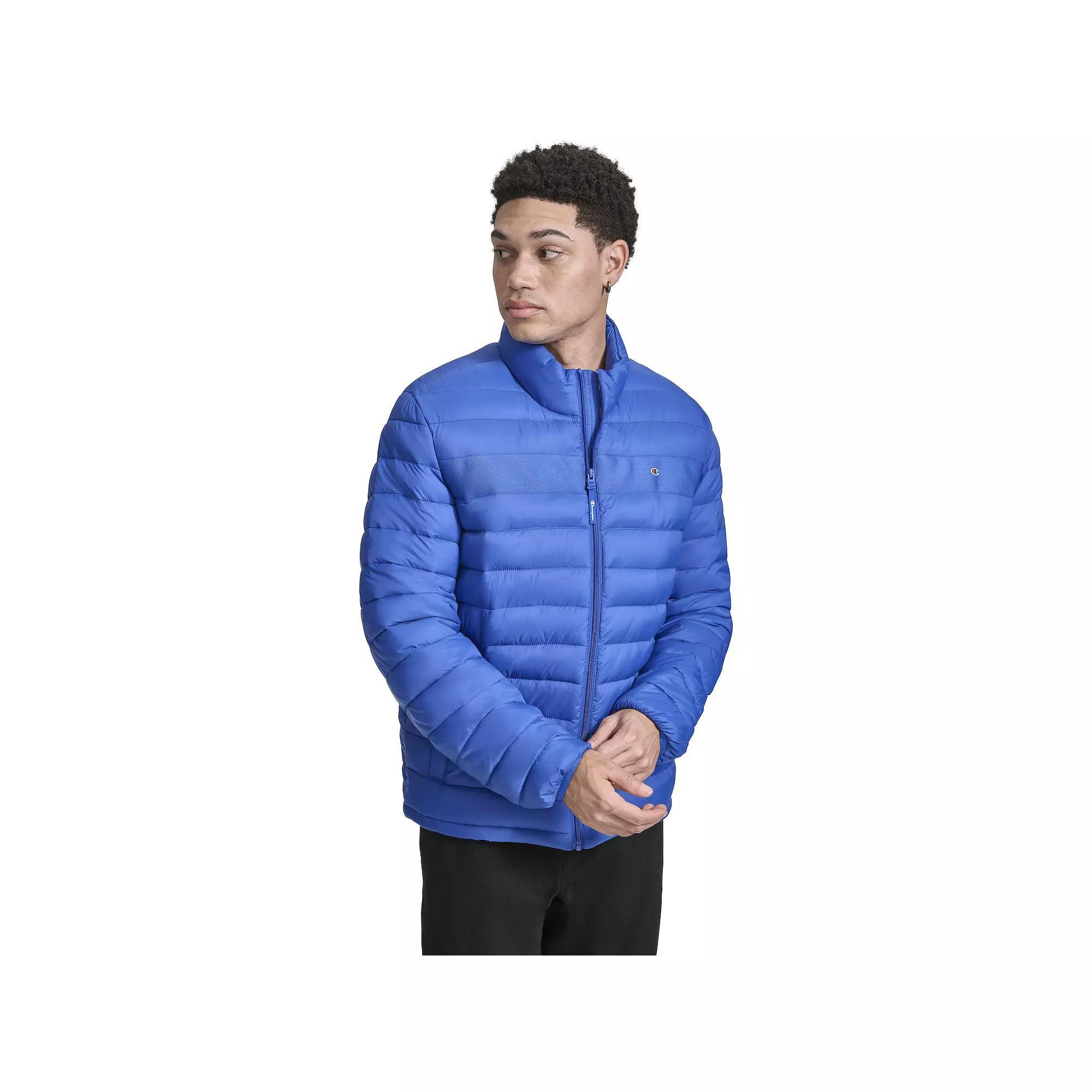 Men's Champion Lightweight Packable Puffer Jacket, Size: XXL, Blue Product Image