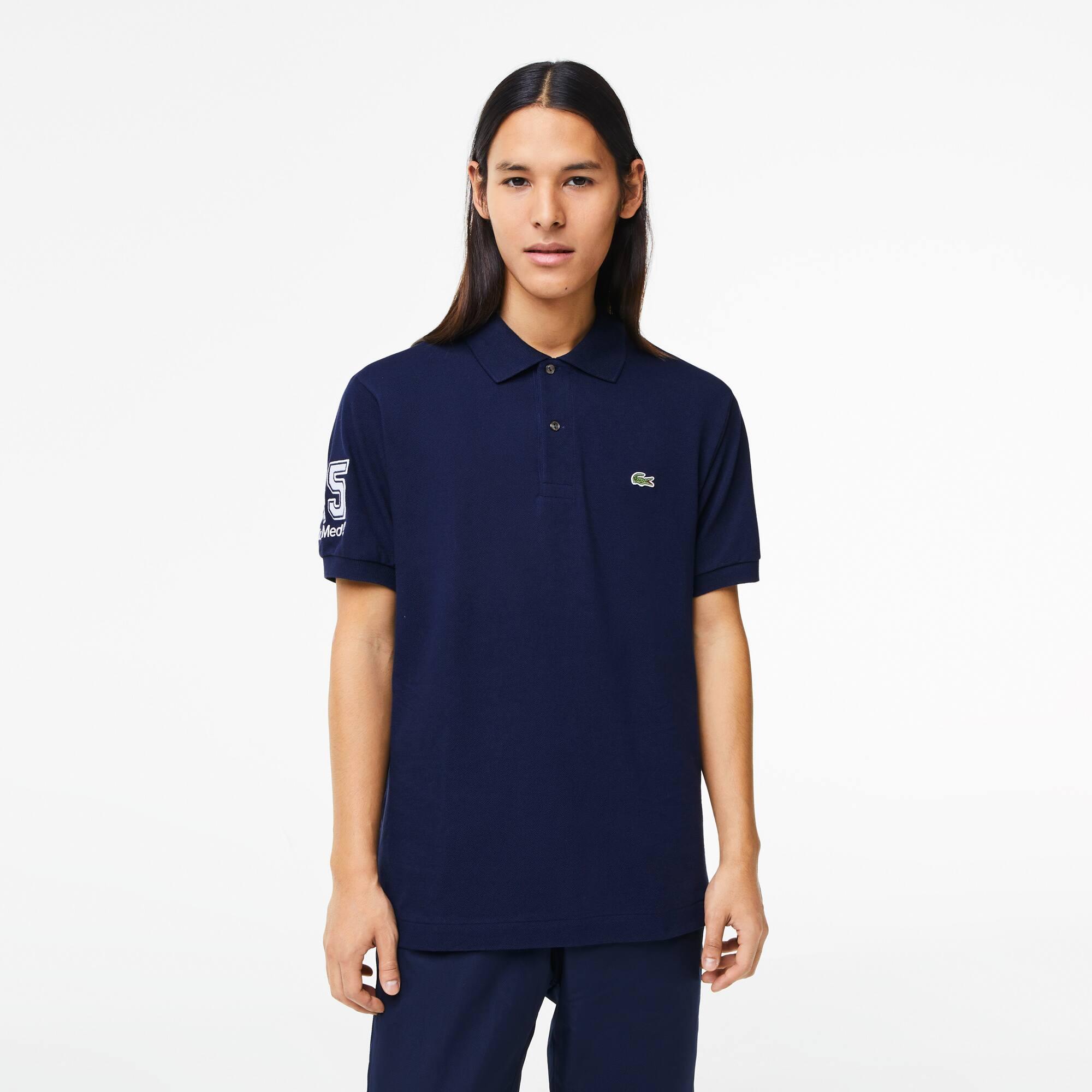 Men's Lacoste Regular Fit Club Med Polo Shirt Product Image