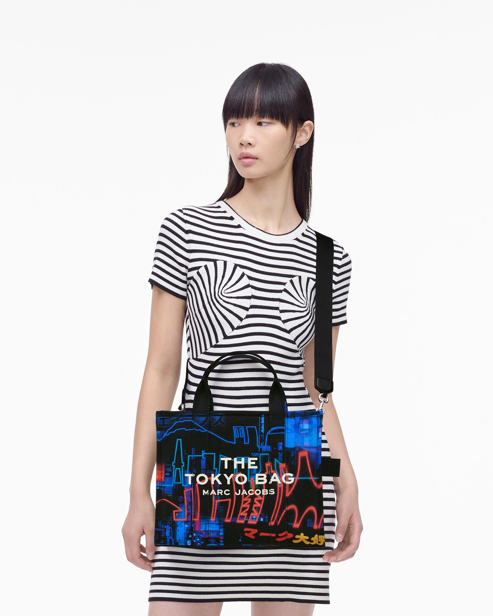 The Cargo Monogram Denim Medium Tote Bag Product Image