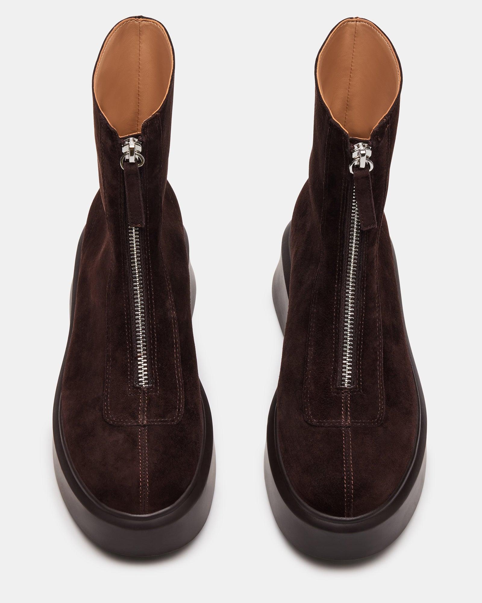 JONES CHOCOLATE BROWN SUEDE Female Product Image