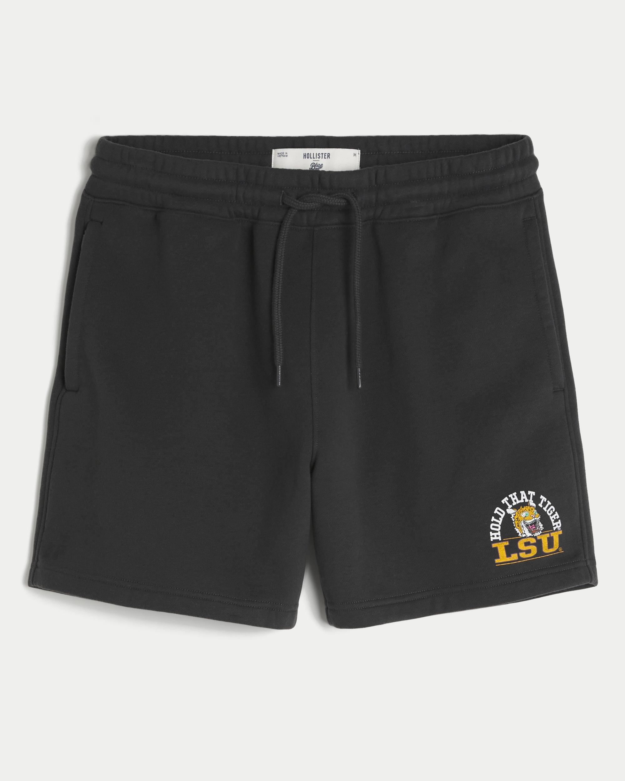 Mid-Thigh Fleece Duke Blue Devils Graphic Shorts Product Image