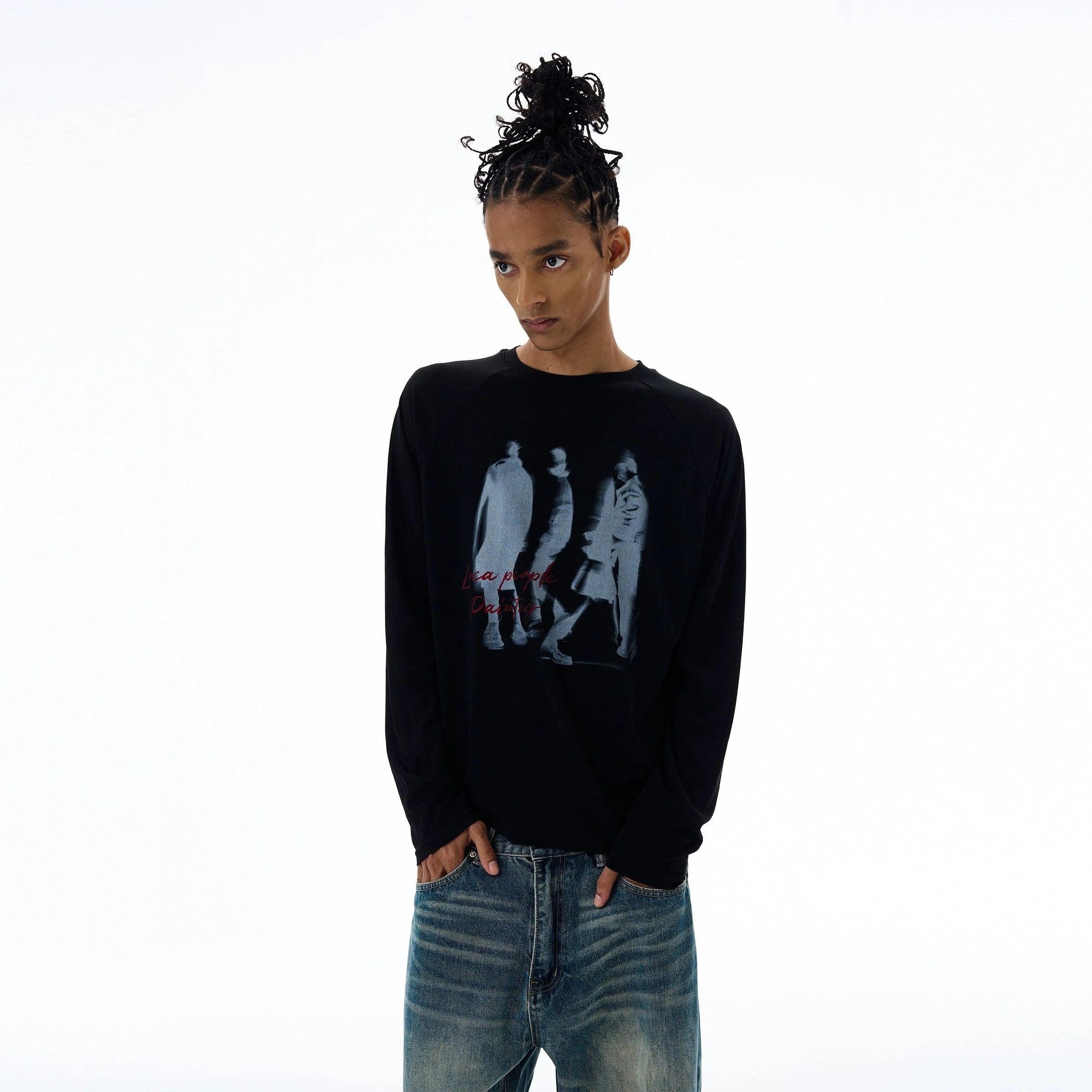 RT No. 19535 SHADOW CREWNECK LONGSLEEVE Product Image