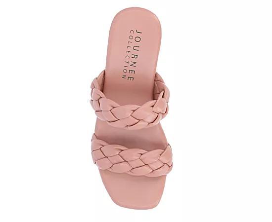 Journee Collection Womens Dyaa Wedge Sandal Product Image