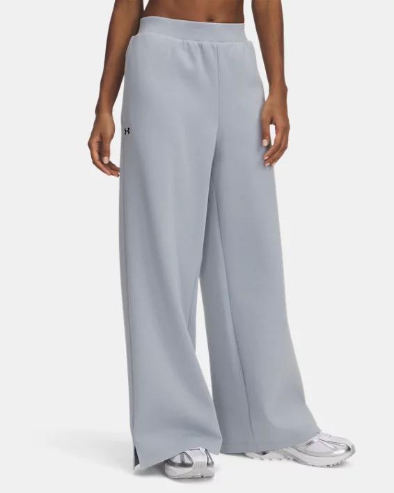 UA Unstoppable Fleece Womens Wide Leg Pants Product Image