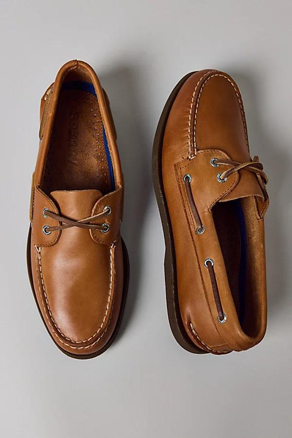 Mens Sperry Top-Sider Authentic Original™ 2-Eye Boat Shoe - Dark Product Image