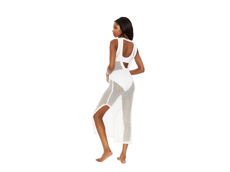 Womens Holly Net Cover-Up Midi-Dress Product Image