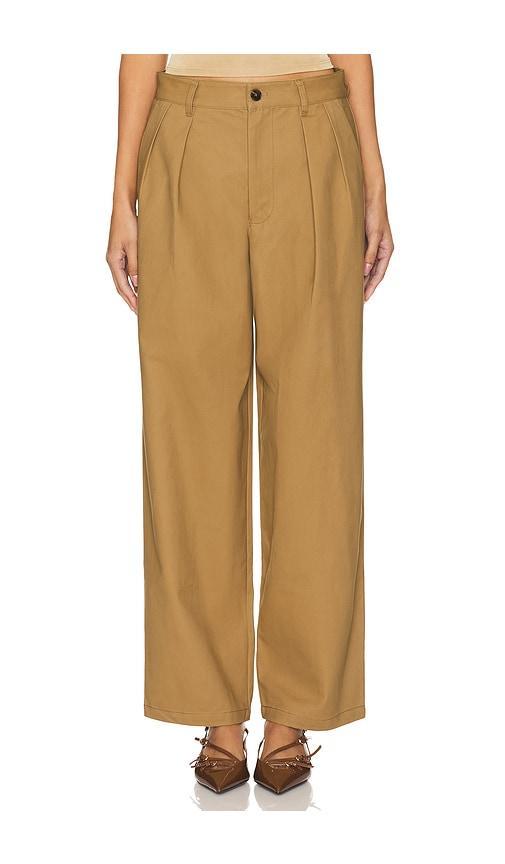 Wide Leg Pleated Trouser WAO Product Image