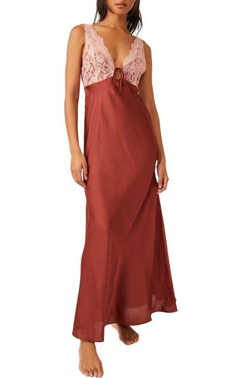 Free People Country Side Lace Trim Slip Product Image