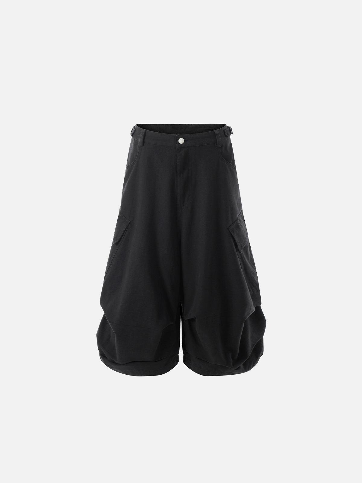 Aelfric Eden Wrinkle Big Pocket Baggy Longline Shorts Product Image
