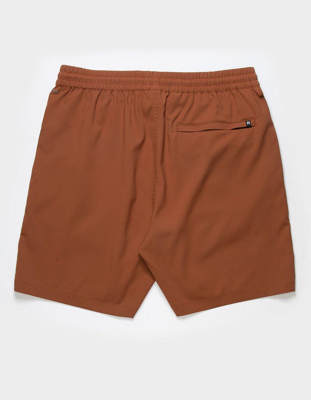 HURLEY H2O Dri Trek Mens 7'' Hybrid Shorts - BURNT ORANGE Product Image