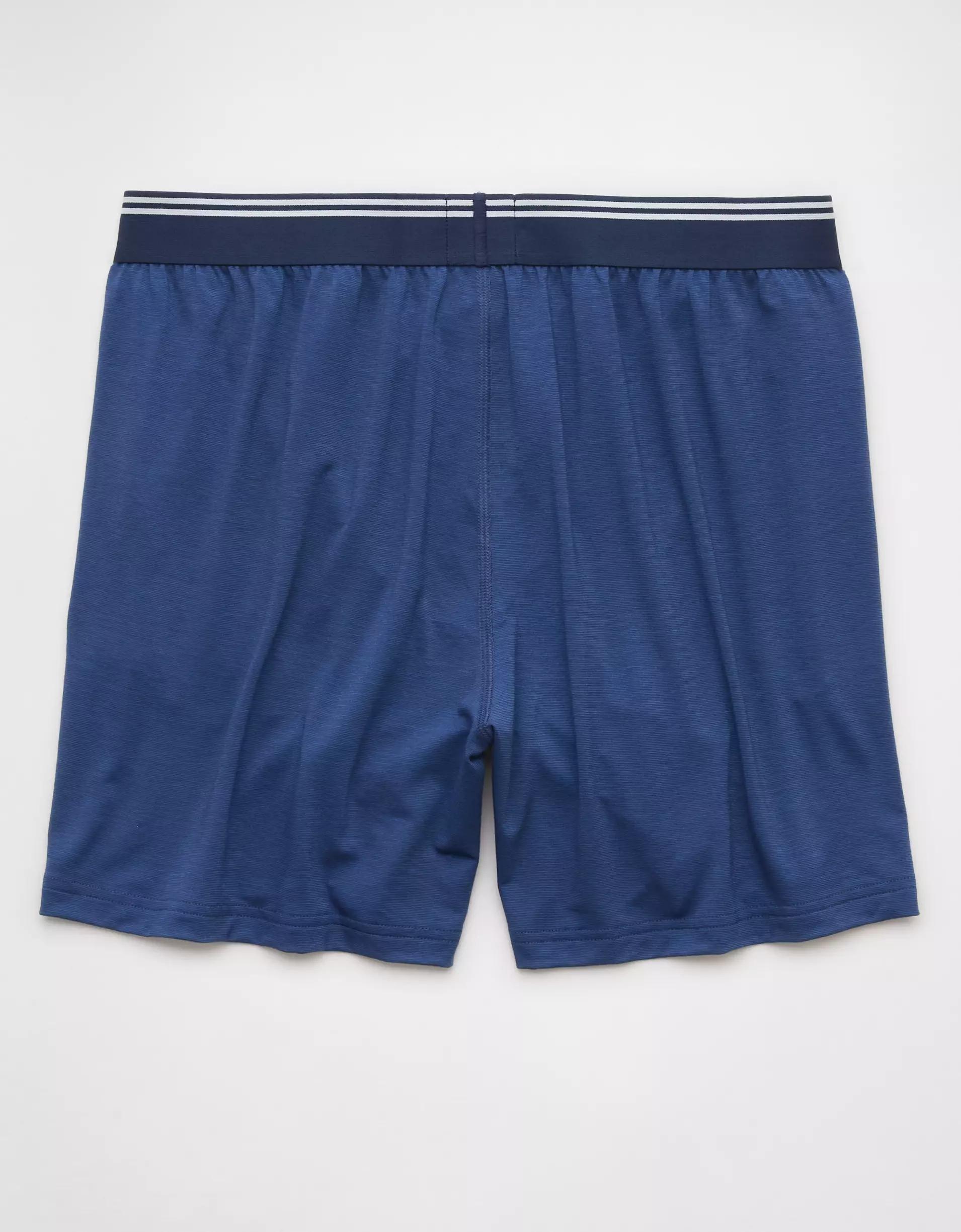 AEO Men's Tiny Snowflakes Ultra Soft Pocket Boxer Short Product Image