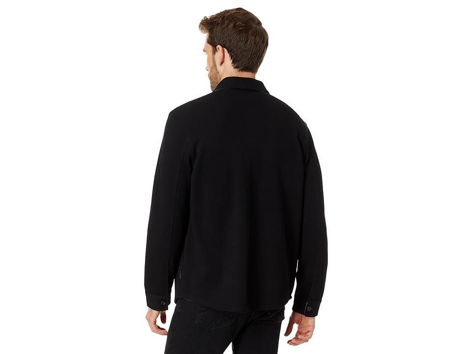 Mens Solid 4-Pocket Shirt Jacket Product Image