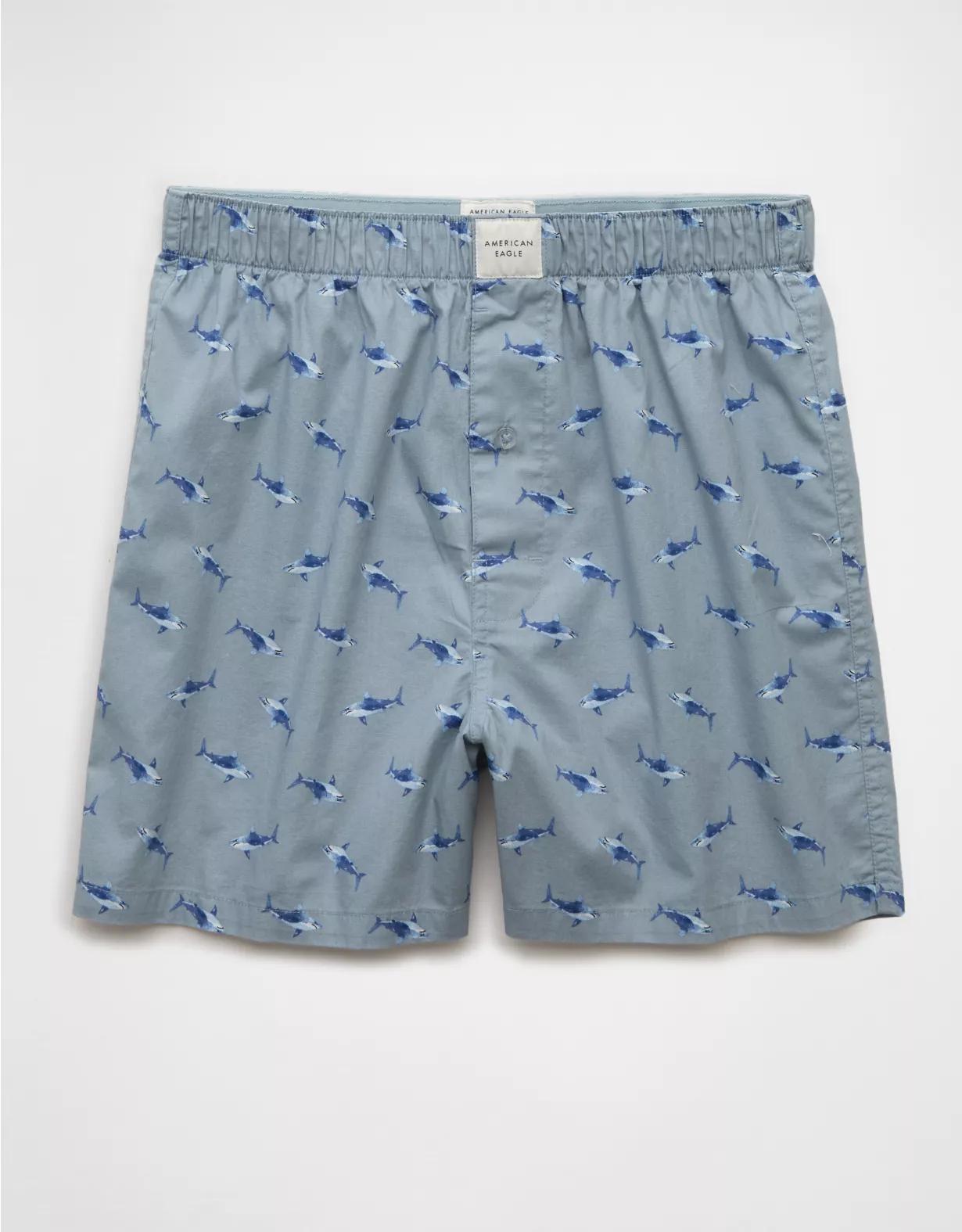 AEO Men's Sharks Stretch Boxer Short Product Image