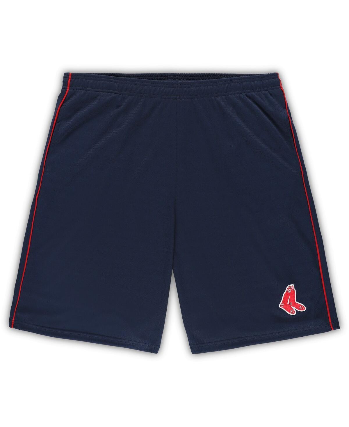 Mens ProfileNavy Boston Red Sox Big & Tall Mesh Shorts Blue Product Image