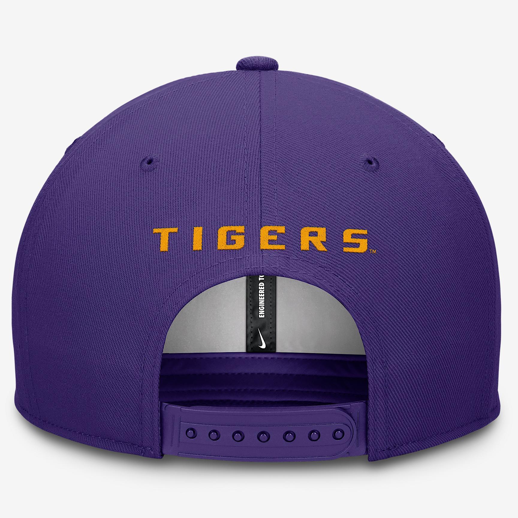 LSU Tigers On-Field Pro Men's Nike Dri-FIT College Adjustable Hat Product Image
