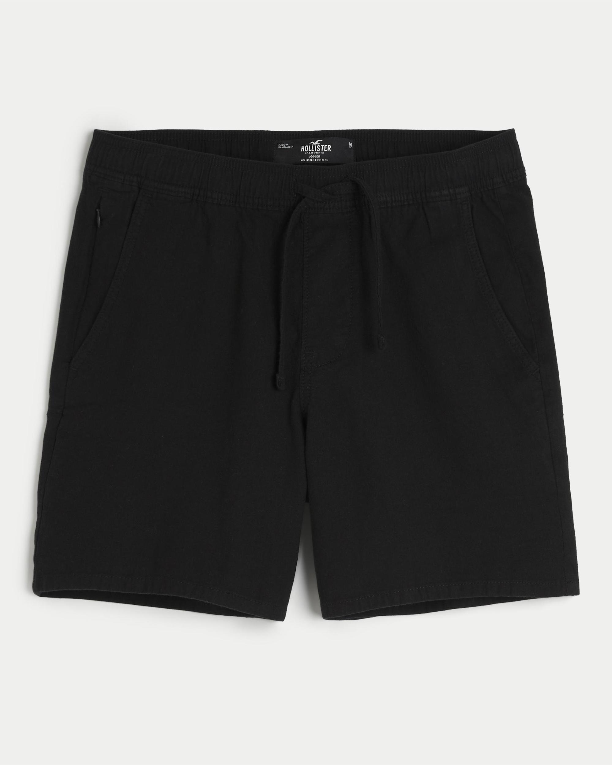 Linen-Blend Pull-On Shorts 7" Product Image