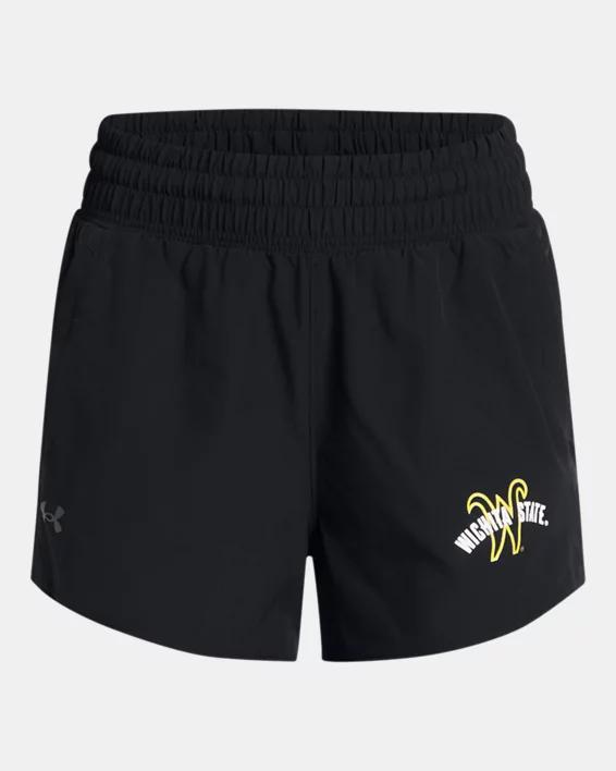 UA Flex Woven Collegiate Womens 3 Shorts Product Image