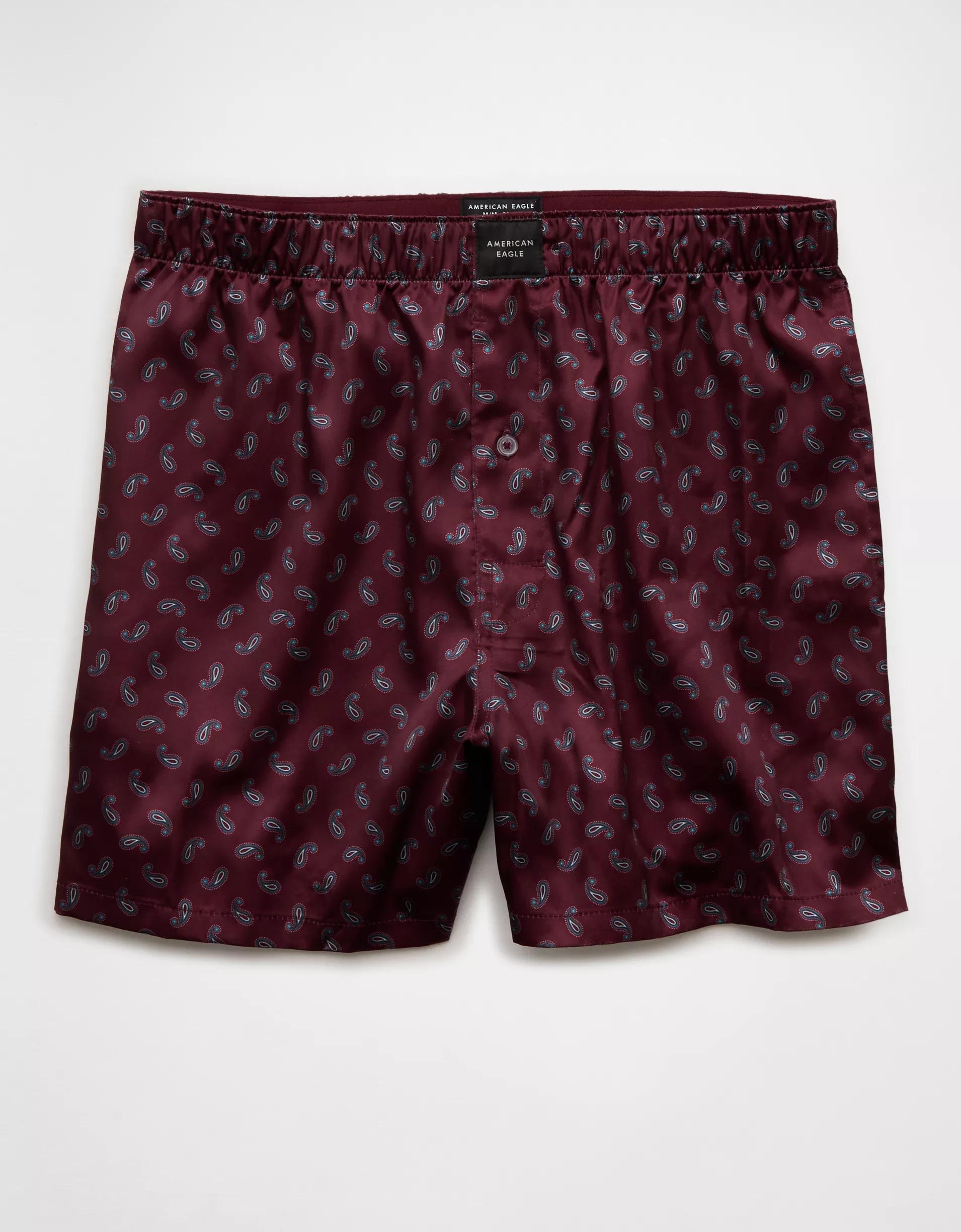 AEO Men's Satin Pocket Boxer Short Product Image