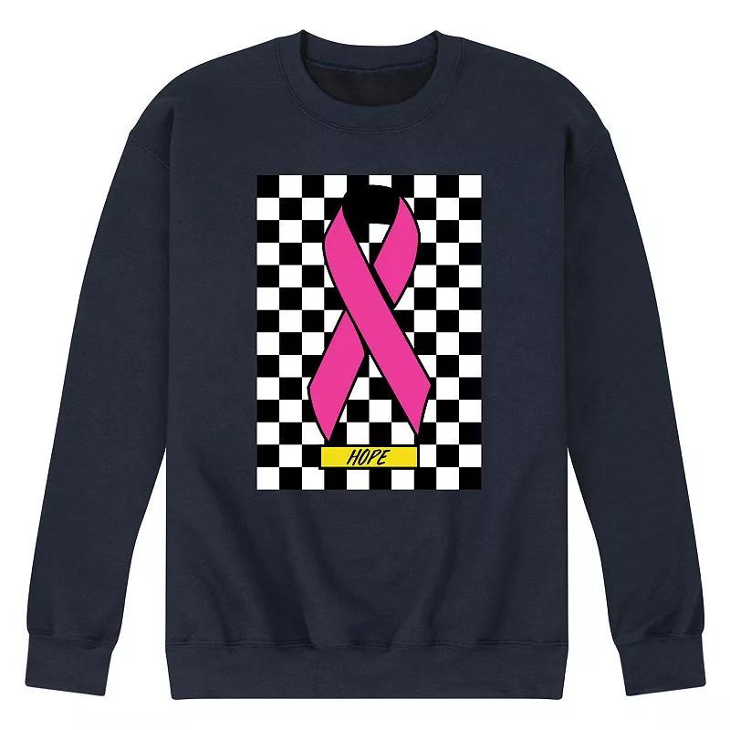 Mens Ribbon Fleece Sweatshirt Grey Gray Product Image