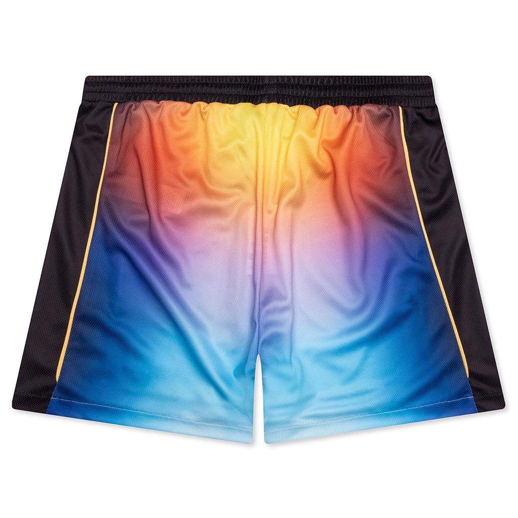 Printed Football Shorts - Gradient Male Product Image