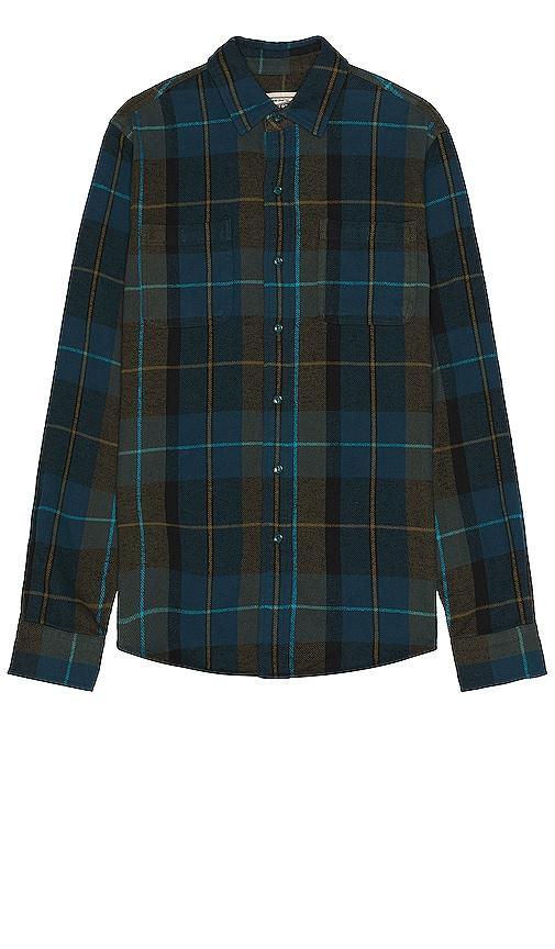 Plaid Cotton Flannel Shirt Product Image