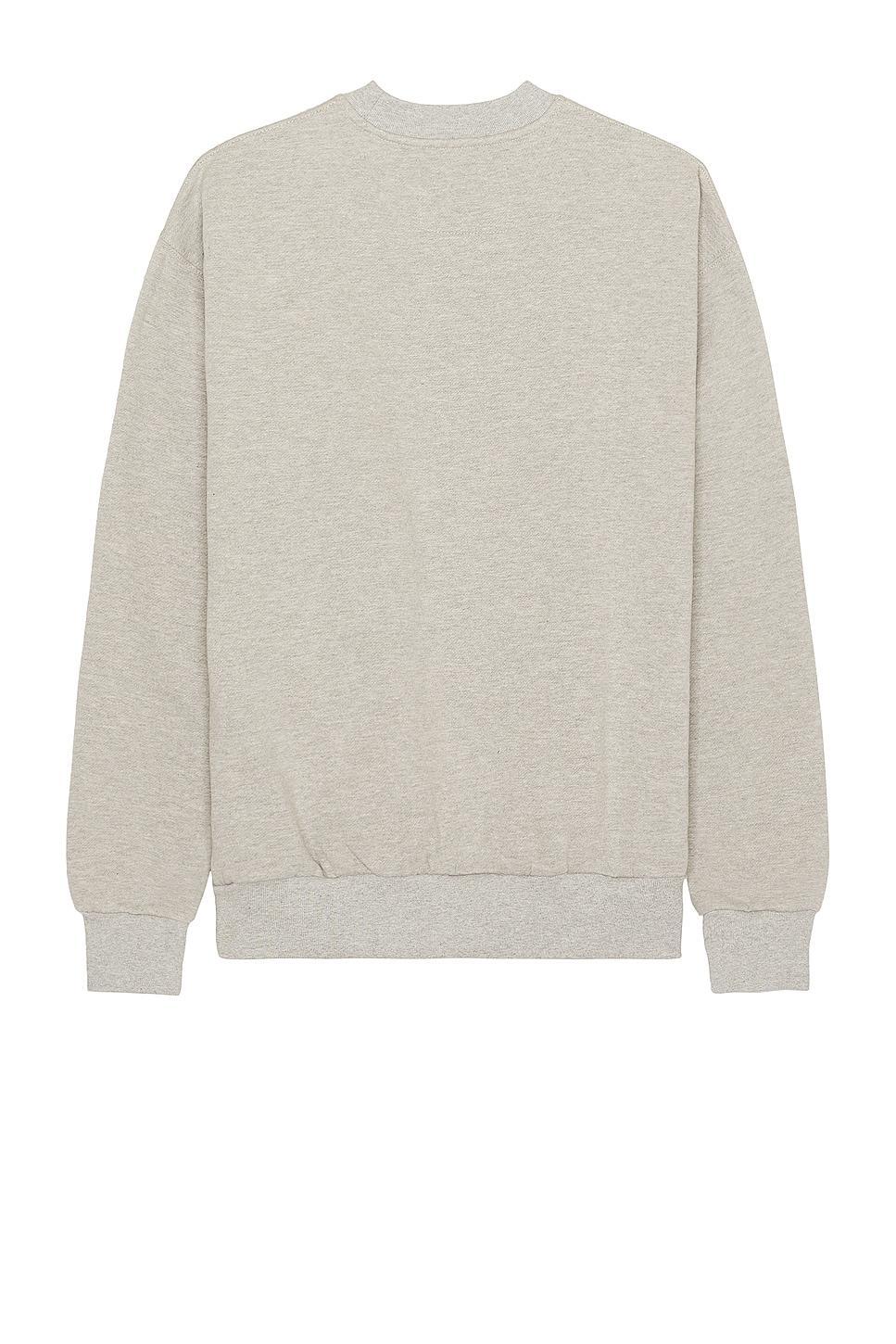 Mister Green USMG Mock Crewneck in Light Grey Product Image