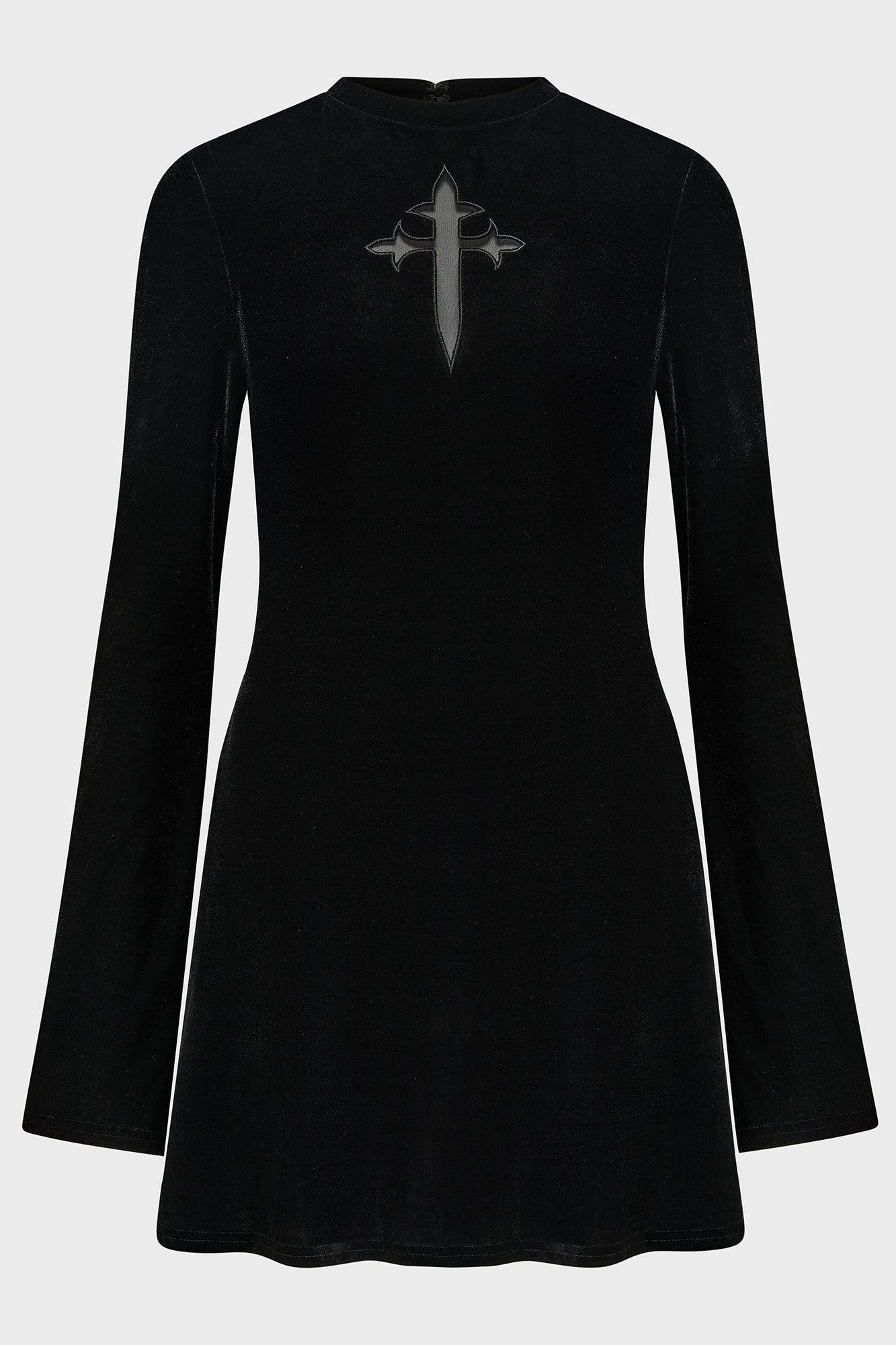 Serenade Of Shadows Mini Dress Female Product Image